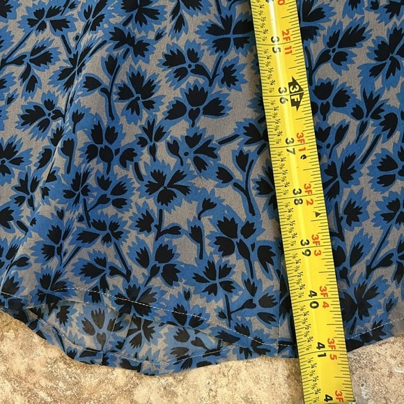 Viola Women’s Silk Dress Cap Sleeve Multi Floral Fit And Flare Size 6 - Picture 12 of 12